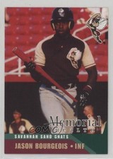 2002 MultiAd Sports Savannah Sand Gnats Jason Bourgeois #2 0q3