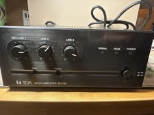TOA BG-235 35W 70V Mixer Amplifier Commercial PA System Amp