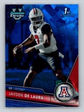 2023 Bowman University Chrome Sapphire Edition #30 Jayden De laura