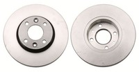 2X Trw Bremsscheibe DF6186 FüR Renault Dacia MERCEDES-BENZ