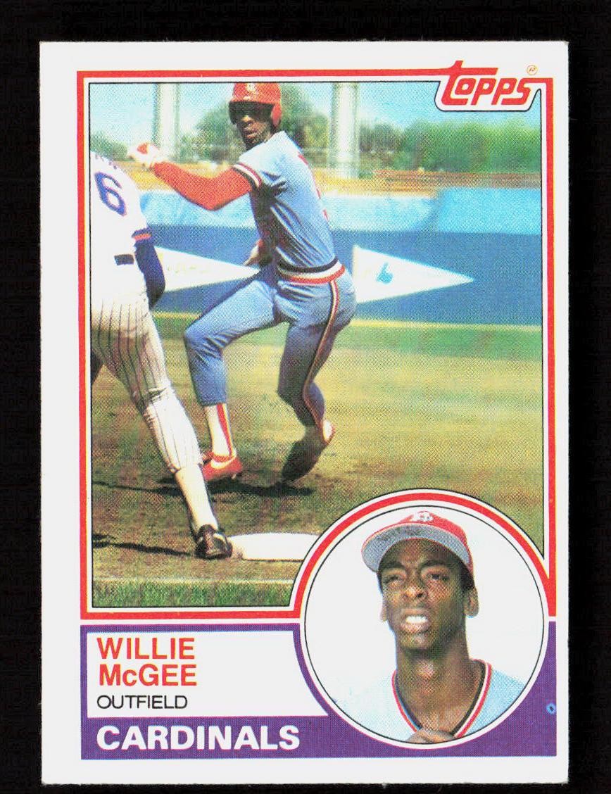 1983 Topps #49 Willie McGee