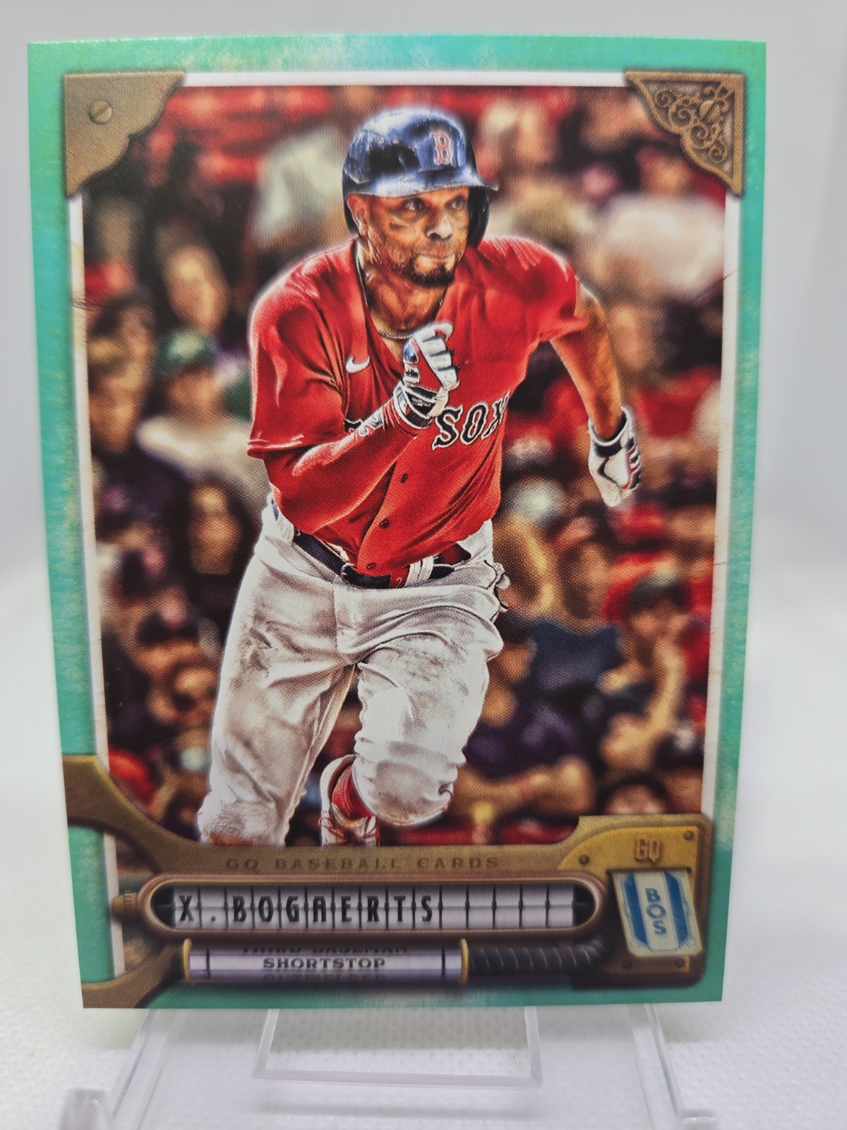 2022 Gypsy Queen Xander Bogaerts 48/199 Teal Border #22 Boston Red Sox L👀k!