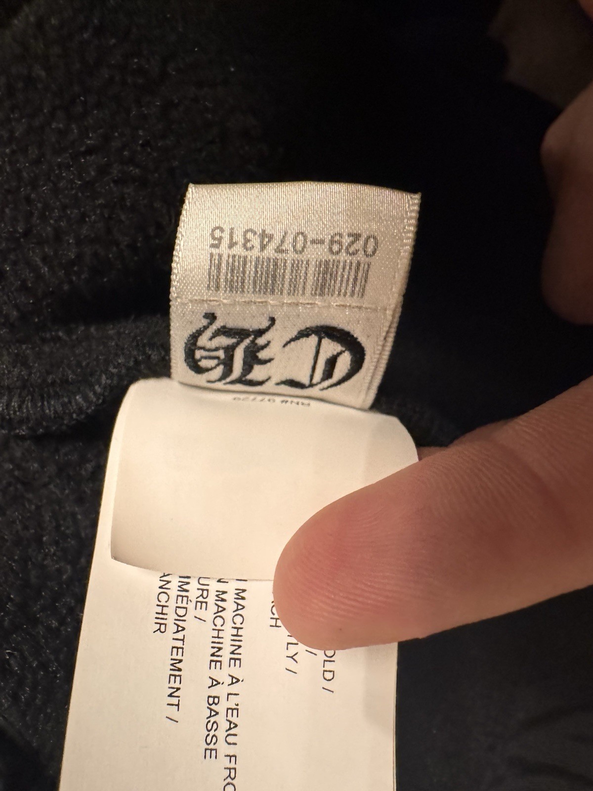 Chrome Hearts Polartec Fleece Pullover Hoodie Size Large thumbnail 5