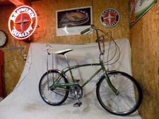 1971 SCHWINN FASTBACK STINGRAY 3-SPEED MUSCLE BIKE 5 CAMPUS GREEN S5 VINTAGE 71