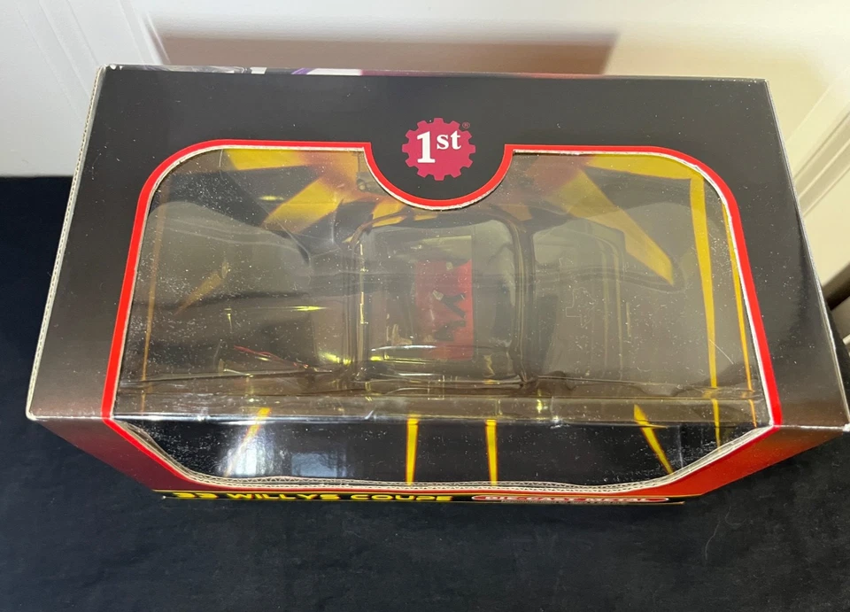 1933 WILLYS COUPE STREET ROD TEXACO STEINHAGEN OIL 1ST GEAR 1:24 DIECAST 79-0159 - Image 2 of 4