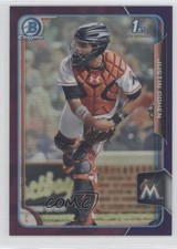 2015 Bowman Draft Chrome Purple Refractor 231/250 Justin Cohen #98 j2c