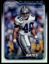 2024 Topps Chrome Refractor Bill Bates Dallas Cowboys #47