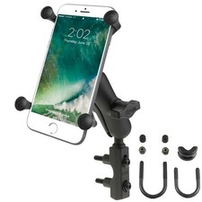 RAM Motorcycle Clutch / Brake Mount w/ X-Grip Holder for Large Cell Phone iPhone