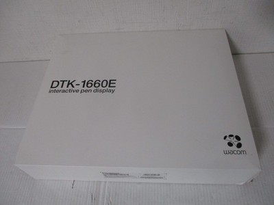 Wacom DTK-1660E Grafiktablett mit Bildschirm Eingabestift FullHD 39,6cm/5.6''-