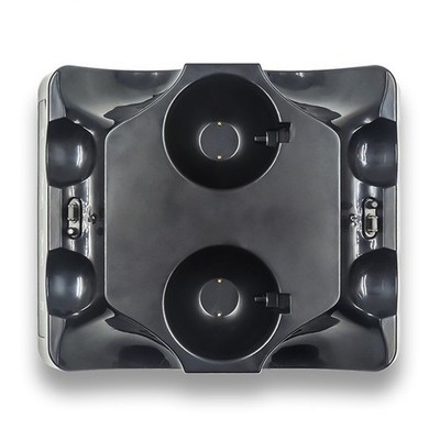 für griff Ladegerät für PS4 MOVE Controller VR Controller 4in1 Fast Charge
