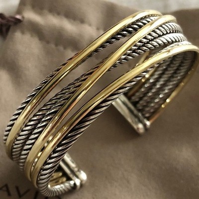 David Yurman Crossover Cuff Bracelet 