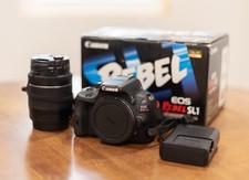 Canon EOS Rebel SL1 DSLR Camera with 18-55mm IS STM Lens - Black