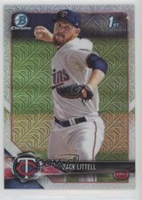 2018 Bowman Chrome Prospects Mega Box Mojo Refractor Zack Littell #BCP101 4l3