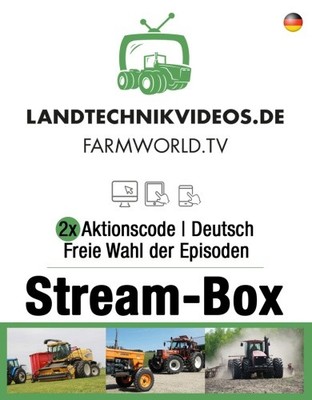 Stream-Box 2 x Aktionscode von Landtechnikvideo.de