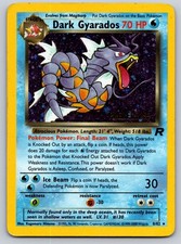 Dark Gyarados (8) Unlimited Holo Holo Rare Team Rocket 08/82 MP/HP Pokemon Card