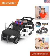 7-Inch Police SUV Toy with Lights  Sounds, Rescue Vehicle for Boys  Girls, ...