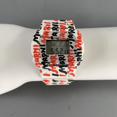 MARNI G Shock Logo Watch | eBay
