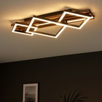 Deckenleuchte Deckenlampe Holzlampe Led Schlafzimmerlampe 3 Biglight