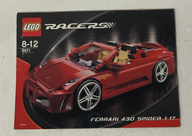 LEGO 8671 Racers Ferrari 430 Spider 1:17 559 pcs NEW