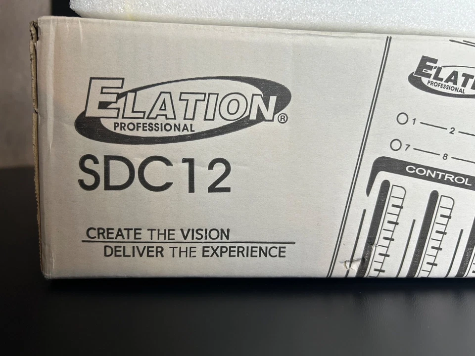 Elation SDC12 12-channel Basic DMX Light Switcher Controller New in Open Box NIB - Image 4 of 4