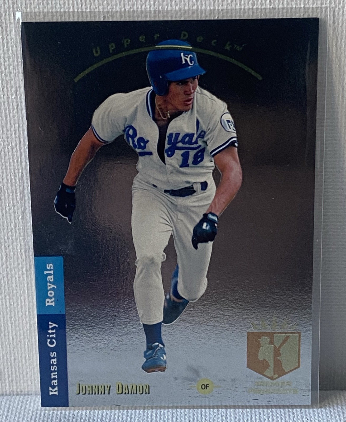 1993 Upper Deck SP - Premier Prospects Johnny Damon #273 (RC) Kansas City Royals