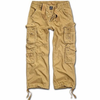 Cargohose Brandit Pure Vintage Sandfarben/Beige Gr. M