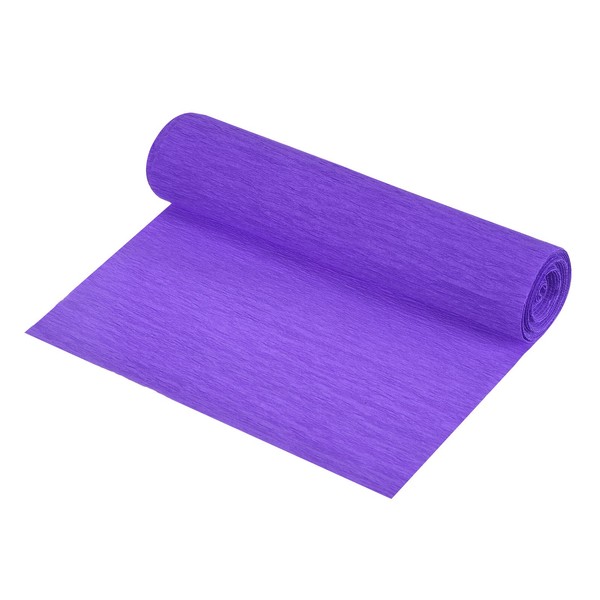 Krepppapier Rollen Krepppapier Dekoration 8,3 Fuß Lang 5,9 Zoll Breit, Lila-image