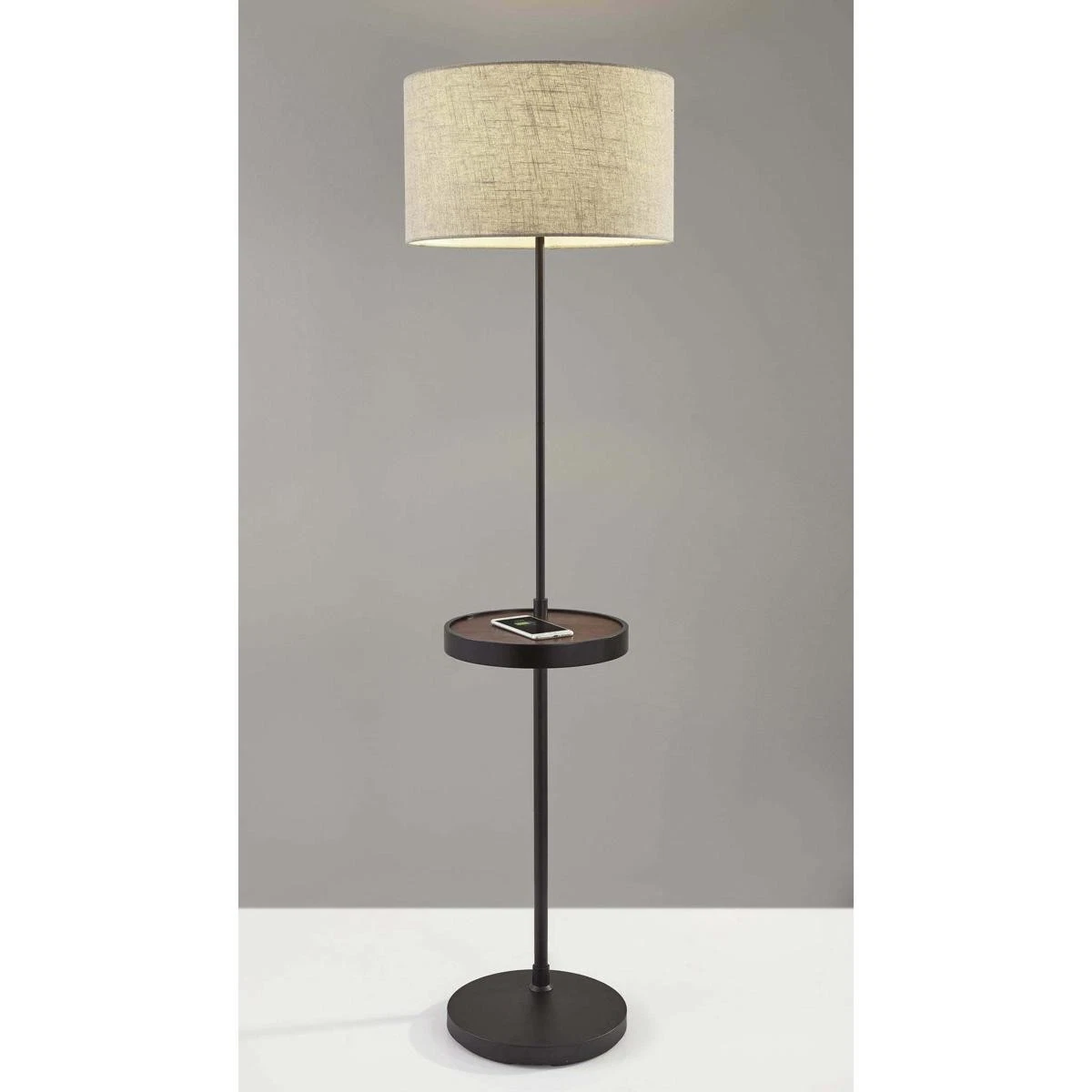Adesso Oliver Shelf Floor Lamp - Thumbnail 4