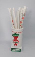PORTE - PAILLES VÉRIGOUD AVEC 18 PAILLE/ OPALINE / DEUX PAILLES COCA COLA
