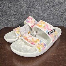 Crocs Men's 9 and Women's 11 Classic Crocs Tie Dye Sandals  Waterproof Slides