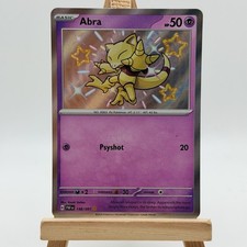 Abra 148/091 - Paldean Fates Baby Shiny Holo Rare Pokemon TCG