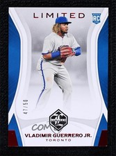 2019 Panini Chronicles Limited Red 47/50 Vladimir Guerrero Jr #13 00d2