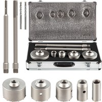 Bohrkronen Set LochsäGe SDS Plus Adapter Beton Wand Dosensenker 30-100Mm