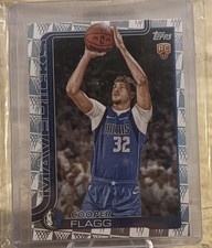2025-26 Topps #201 Cooper Flagg Season Tip Off Rookie RC Dallas Mavs Basketball