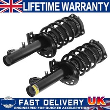 Pair Electric Front Shock Absorbers Struts For VW Scirocco Passat Golf Touran