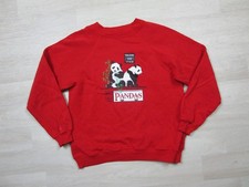 Vintage 1980s Nature Sweatshirt M 1988 Toledo Zoo Panda Bear USA Made Ohio