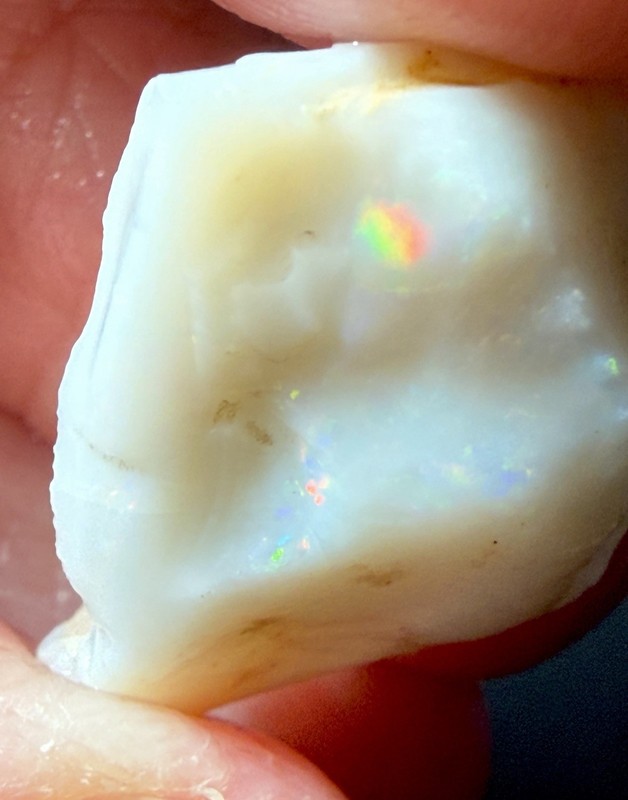 Coober Pedy Opal in the rough 13.40cts  cabbing Opal!  It’ll be awesome!