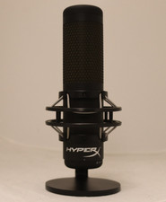 HyperX quadcast S LED USB condenser microphone - black