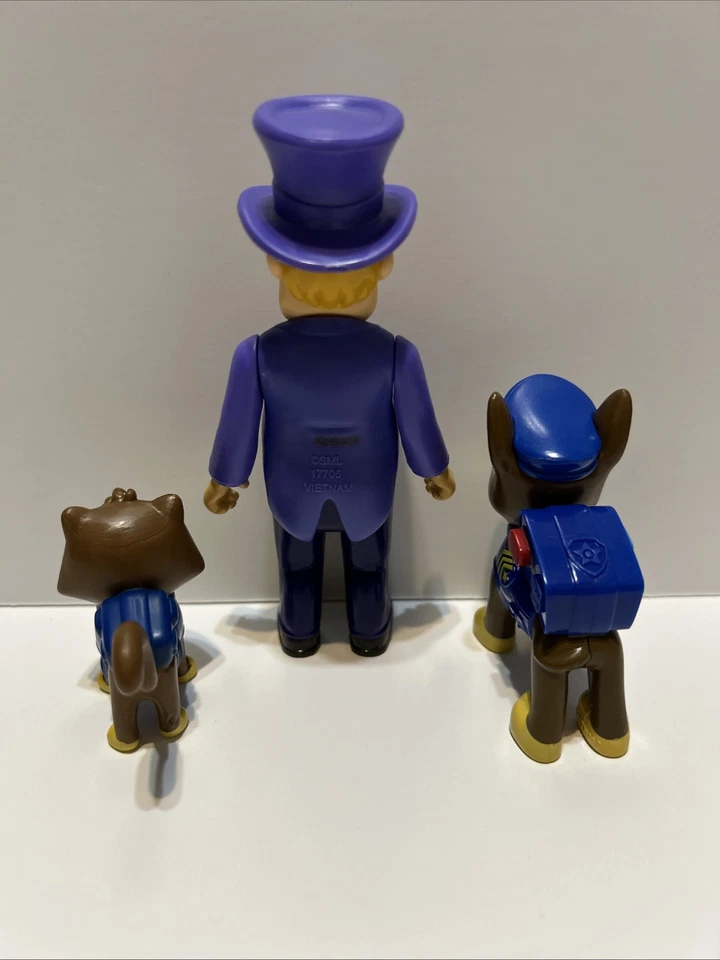 Nuevas figuras de la Patrulla Canina cachorros con alcalde Humdinger Goodway atrevido Danny Farmer Yumi Foto 3 de 4