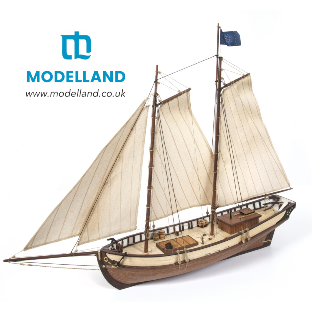 OcCre Polaris Wooden Ship Model Kit 1:50 Scale Beginner Naval Boat 12007