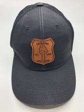 Sequoia Kings Canyon Est. 1890 Unbranded Trucker Hat Black Mens OSFM Front Patch