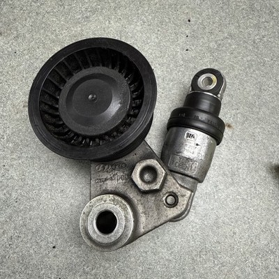 2018-2023 KIA STINGER 3.3L AWD ENGINE BELT TENSIONER W/ IDLER PULLEY OEM.
