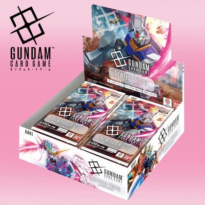 Bandai Gundam Card Game - Newtype Rising Booster Box (GD01) FREE SHIPPING