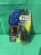 Garindan Long Snoot Power of the Force 1997 Star Wars Green Card w Hologram POTF