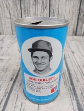 Don Gullett: Empty Royal Crown RC Cola 1978 Baseball Soda Can