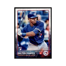 Dalton Pompey Rookie 2015 Topps #97 Baseball Cards Baseball Card NM. rookie card picture