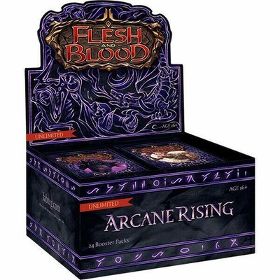 Flesh and Blood Arcane Rising Unlimited Booster Box   Brandneu & Sealed OVP