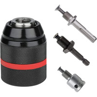 "Schnellspannbohrfutter 1,5-13Mm 1/2\" X 20UNF Sechskant Schaft Mit Sds-Adapter"