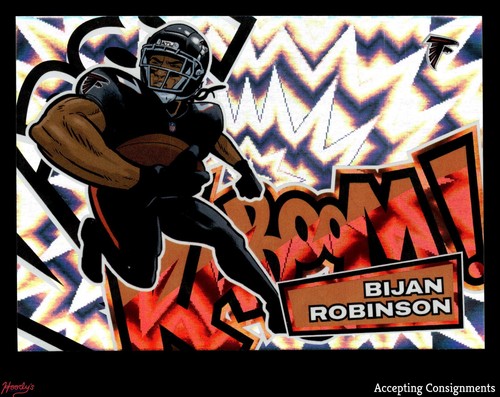 2025 Panini Absolute Bijan Robinson Base (RAW)