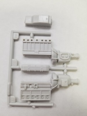 50 Chevy 3100 ENGINE BLOCK TRANSMISSION ,OIL PAN ,VALVE COVER for AMT 1:25 Model